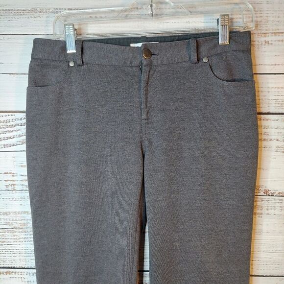 Womans Calvin Klein sz 4 Gray Dress Pants - Picture 3 of 11